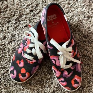 Keds for Kate Spade Multi-Colored Leopard Print Shoes